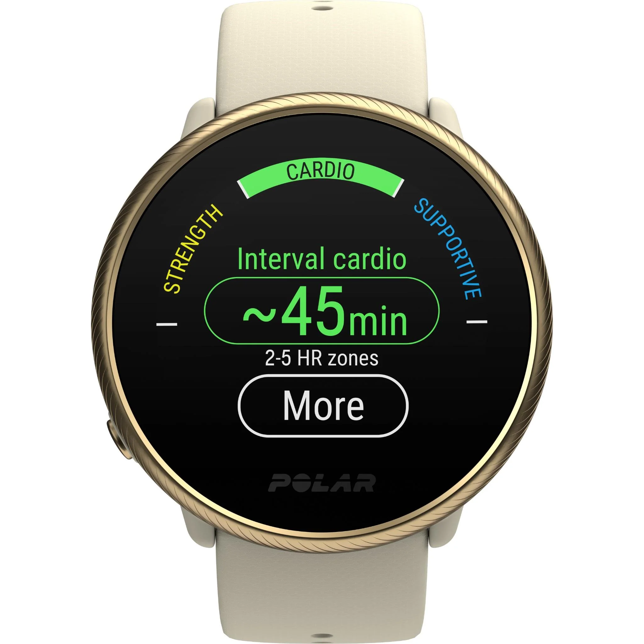 Polar Ignite 2 Fitness Watch (Champagne/Gold) - Image 3