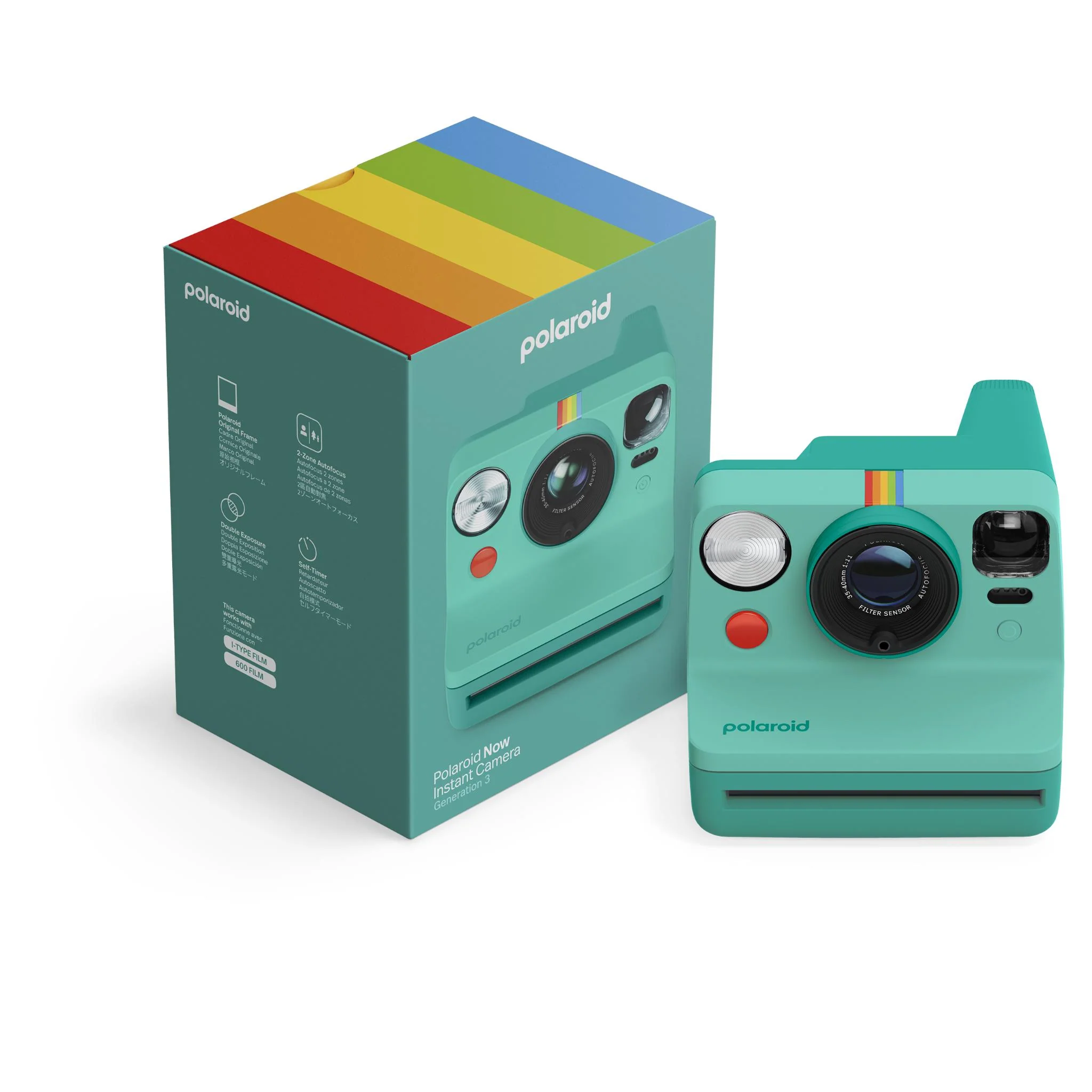 Polaroid Now Generation 3 Instant Camera (Teal) - Image 11