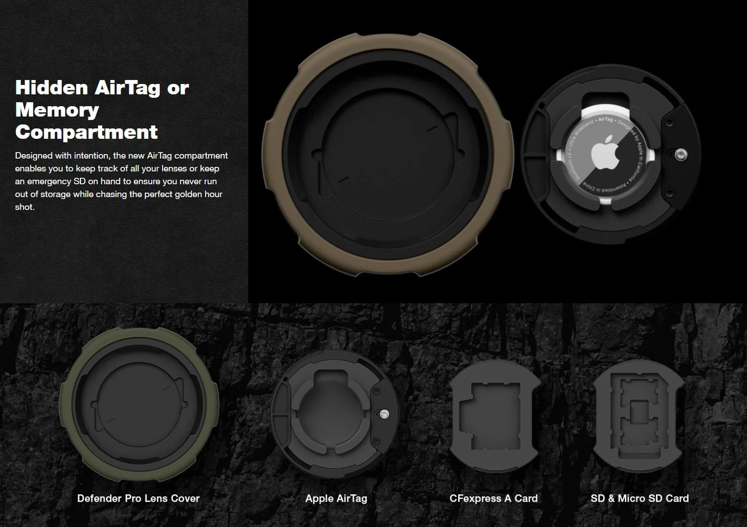 PolarPro Defender Pro (Desert)(Medium 70-80mm Lens Diameters) - Image 6