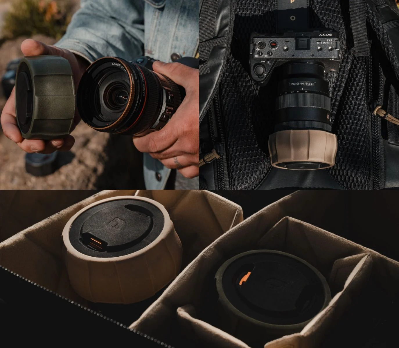 PolarPro Defender Pro (Desert)(Medium 70-80mm Lens Diameters) - Image 9