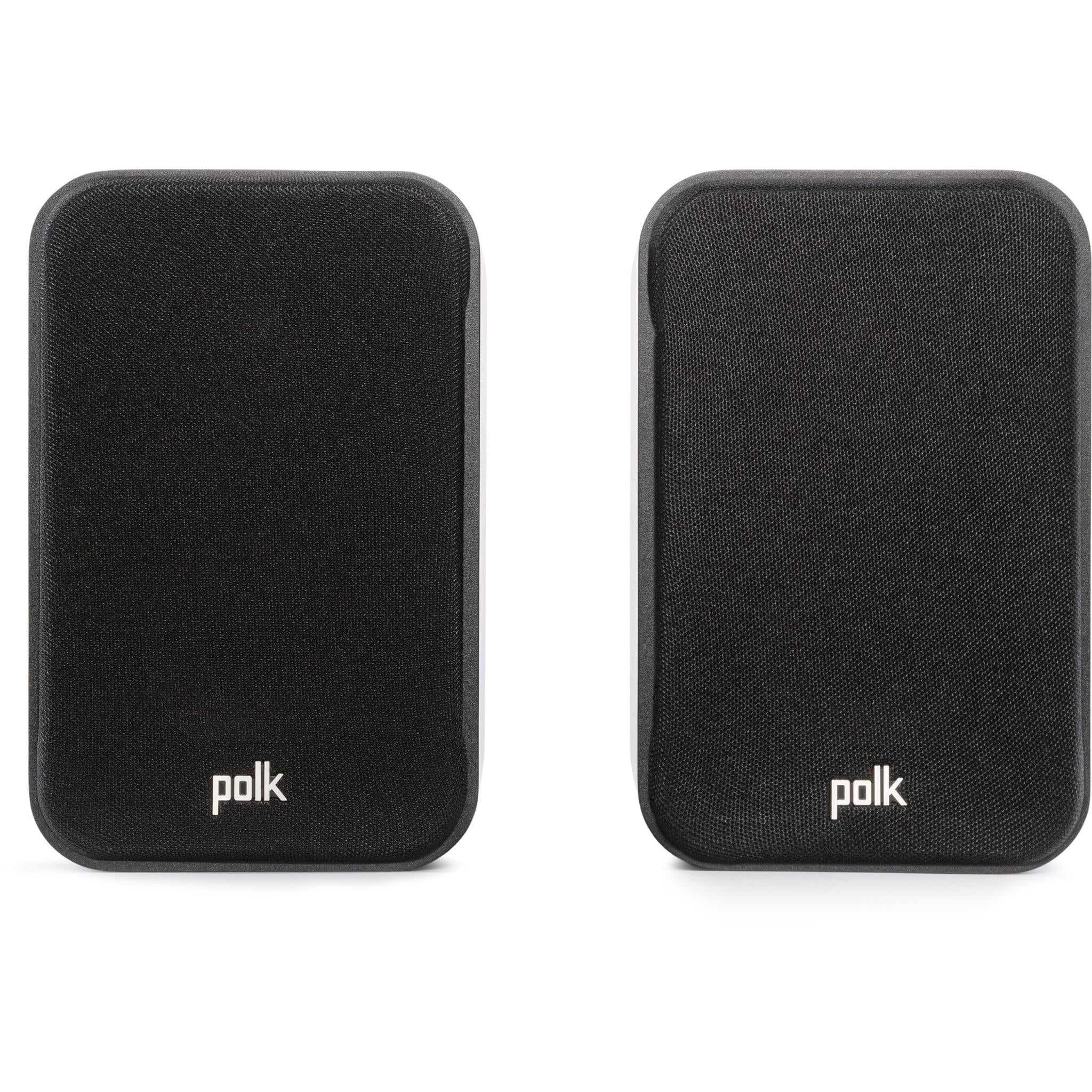 Polk Audio ES10 Bookshelf/Surround Speakers (Black) - Image 3