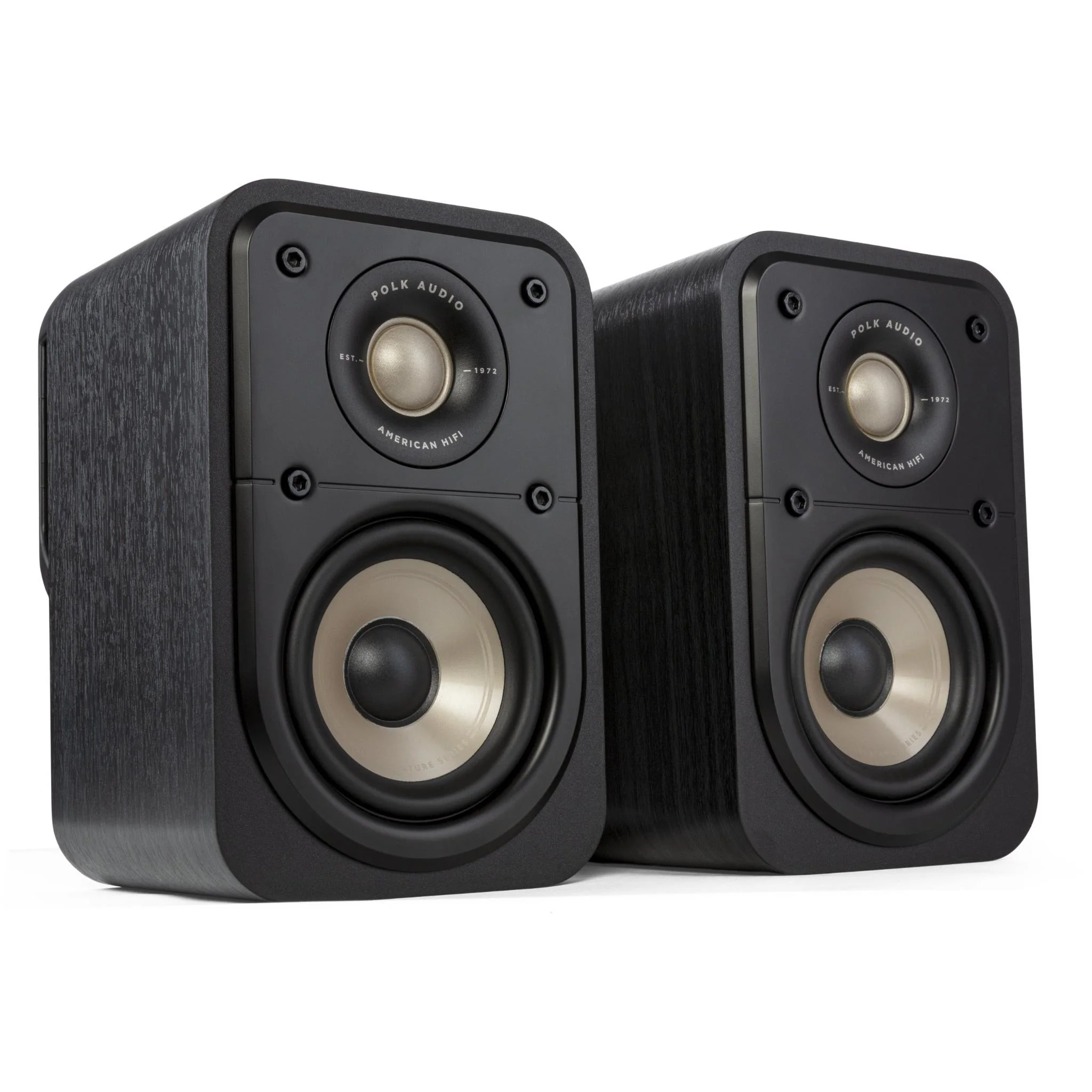 Polk Audio ES10 Bookshelf/Surround Speakers (Black) - Image 5