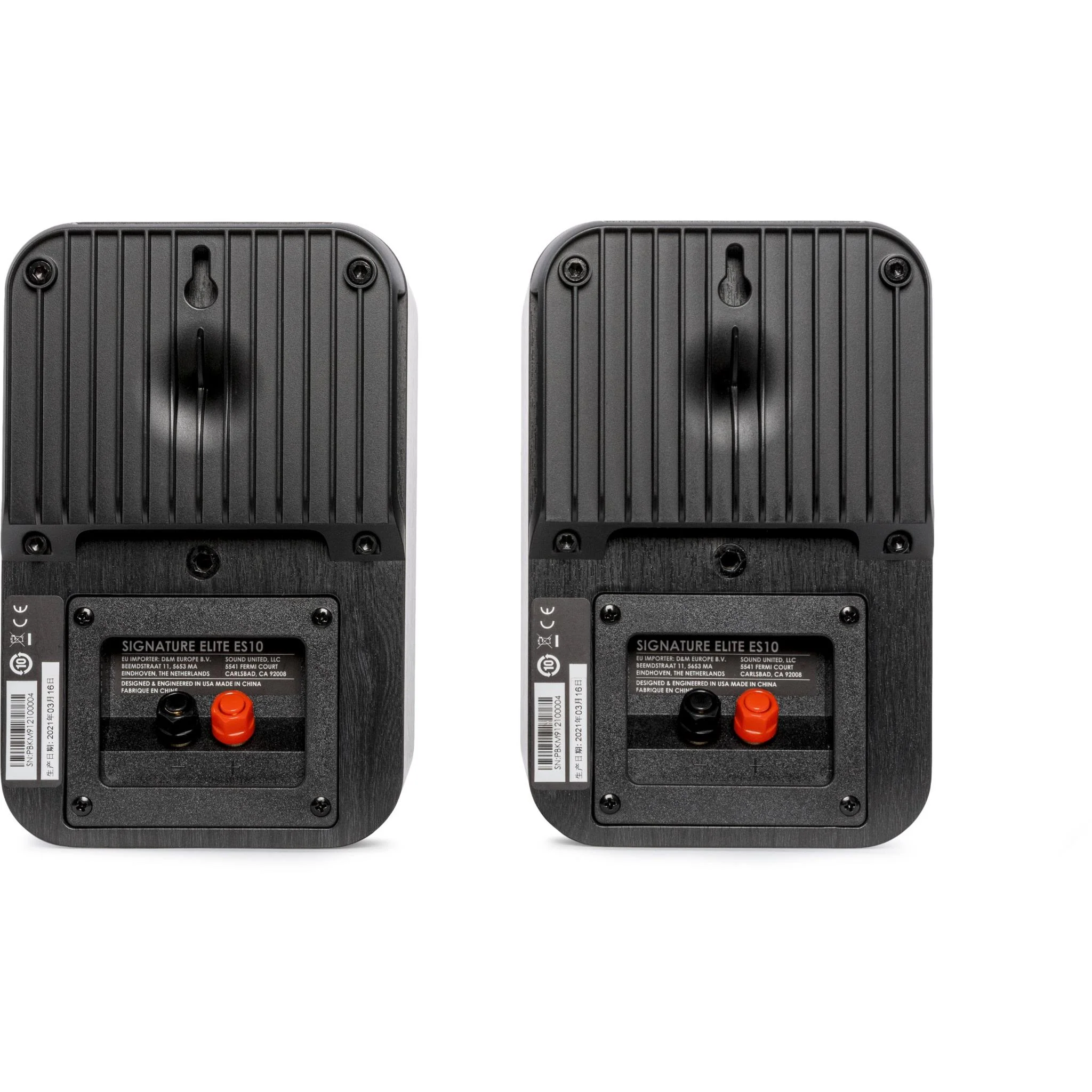 Polk Audio ES10 Bookshelf/Surround Speakers (Black) - Image 7