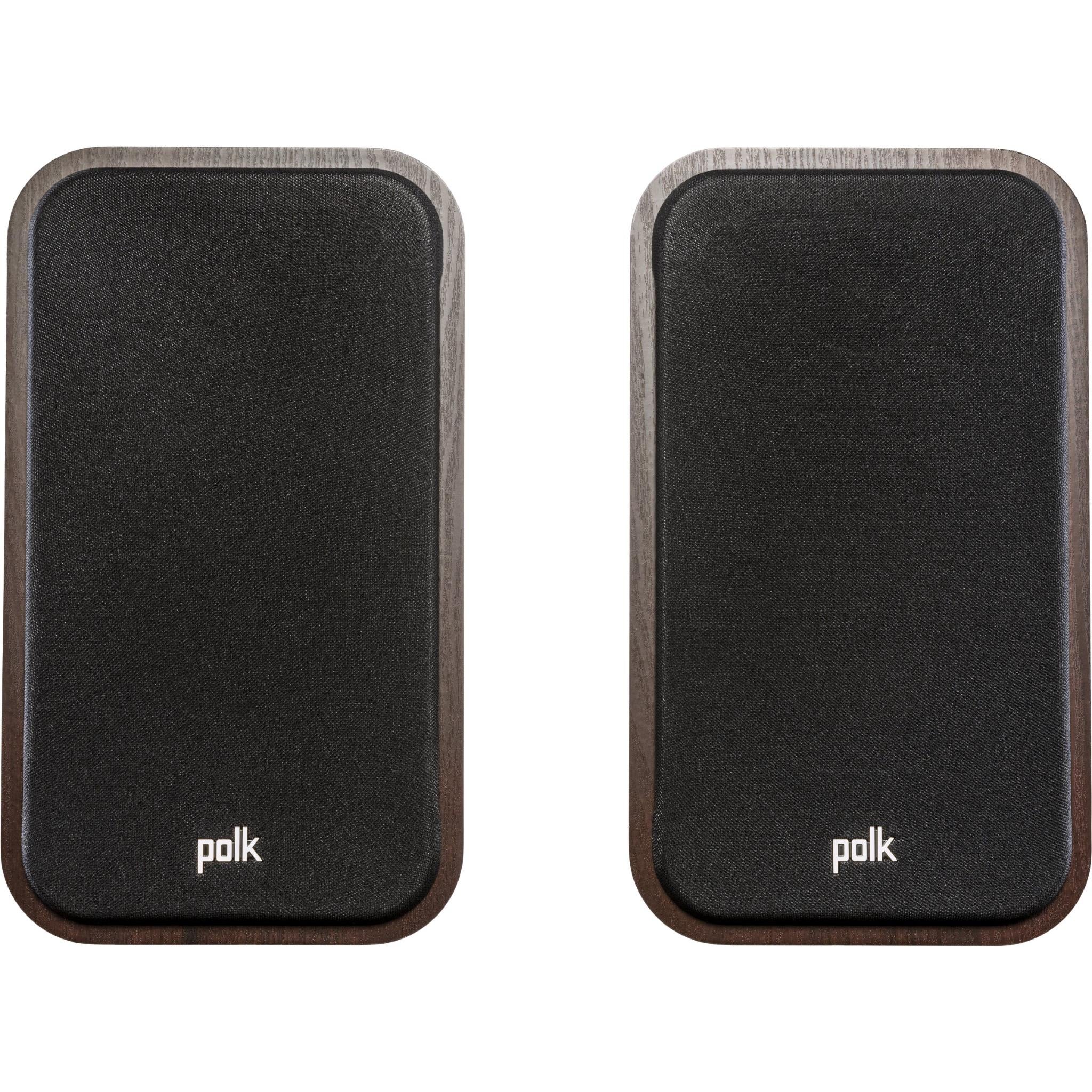 Polk Audio ES20 Bookshelf Speakers (Brown) - Image 3