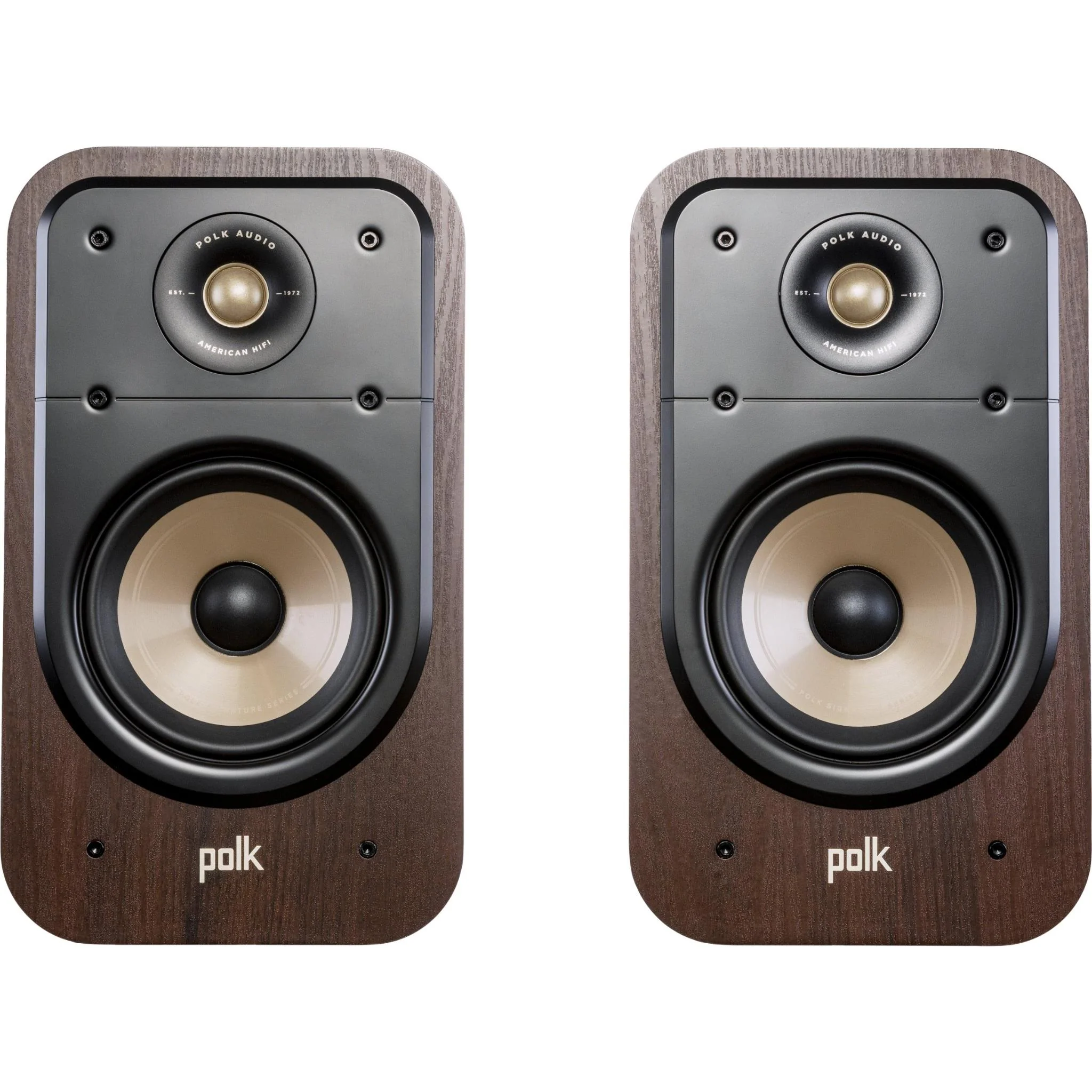 Polk Audio ES20 Bookshelf Speakers (Brown) - Image 4