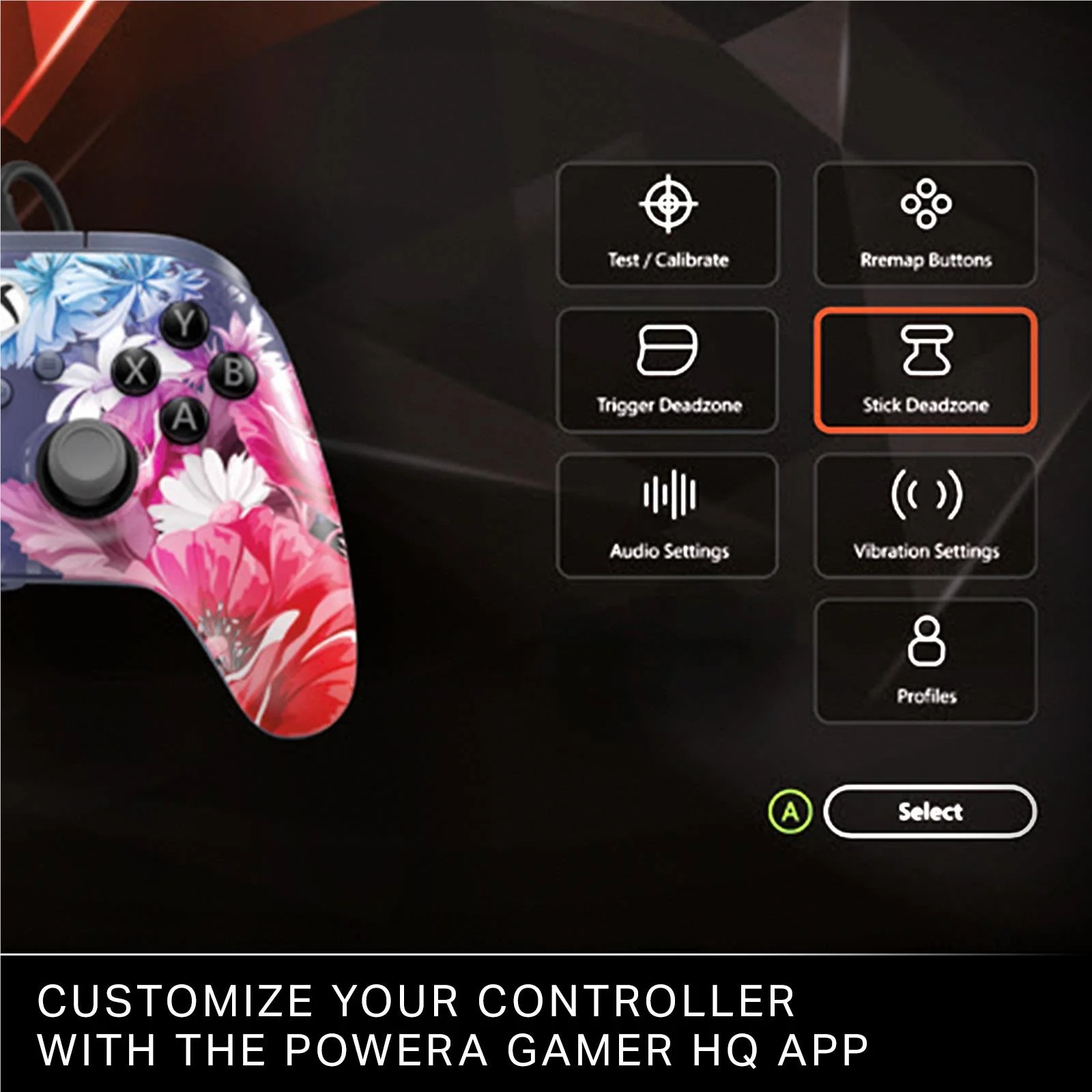 PowerA Advantage Plus Wired Controller for Xbox Series X/S with Hall Effect Modules (Night Blossom) - Image 16