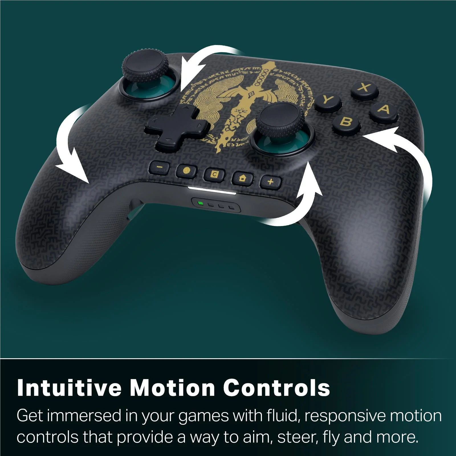 PowerA Advantage Wireless Controller for Nintendo Switch 2 (Decayed Master Sword) - Image 11