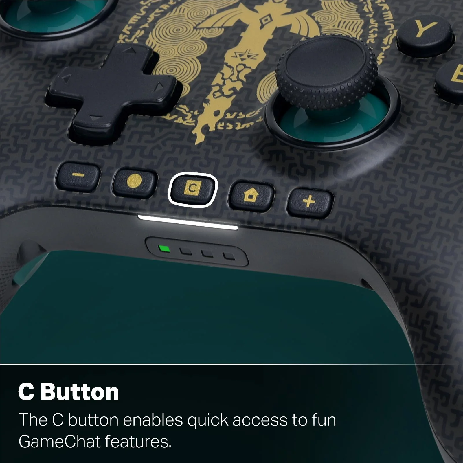 PowerA Advantage Wireless Controller for Nintendo Switch 2 (Decayed Master Sword) - Image 12