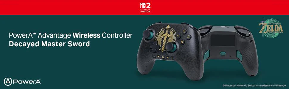 PowerA Advantage Wireless Controller for Nintendo Switch 2 (Decayed Master Sword) - Image 15