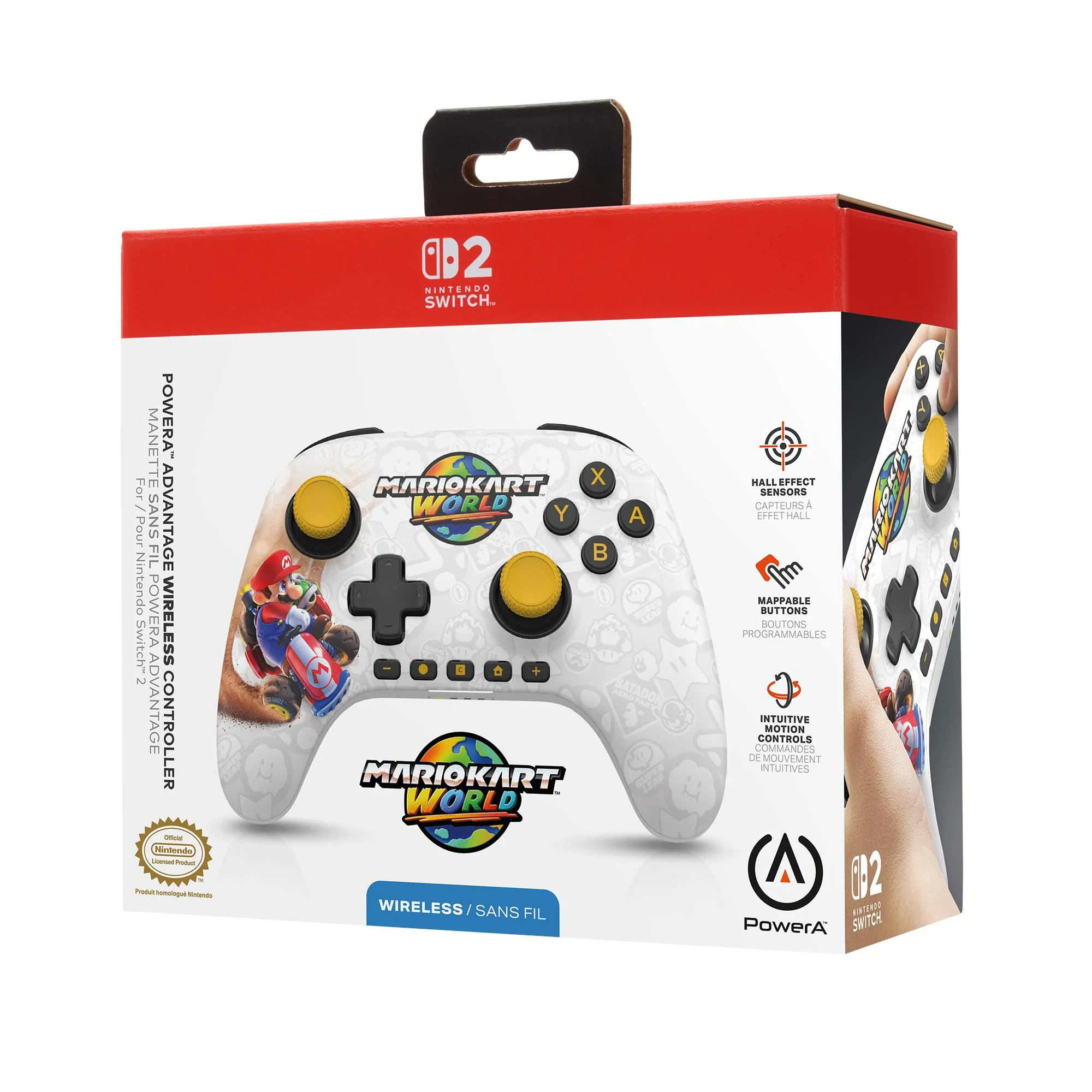 PowerA Advantage Wireless Controller for Nintendo Switch 2 (Mario Kart World) - Image 14