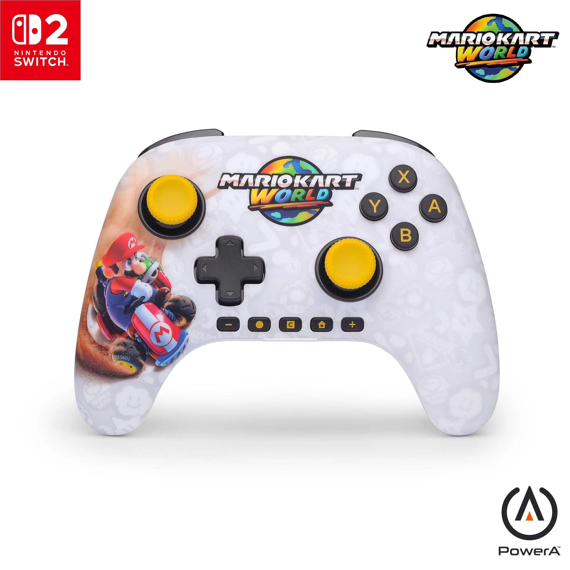 PowerA Advantage Wireless Controller for Nintendo Switch 2 (Mario Kart World) - Image 2