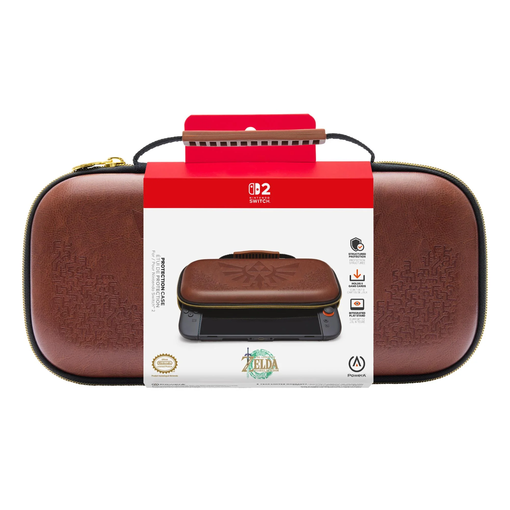 PowerA Protection Case for Nintendo Switch 2 (Zelda Hylian Crest) - Image 10