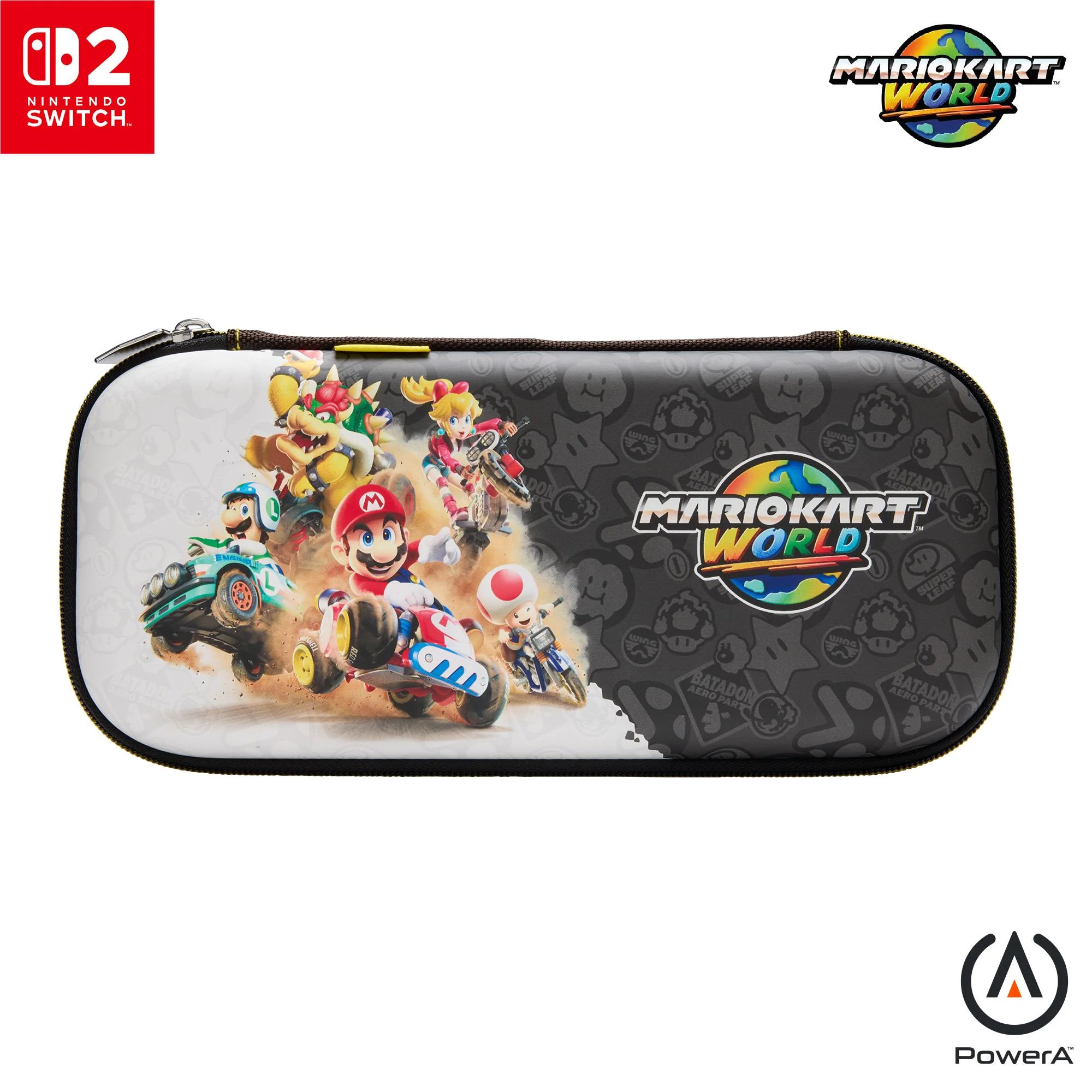 PowerA Slim Case for Nintendo Switch 2 (Mario Kart World) - Image 2