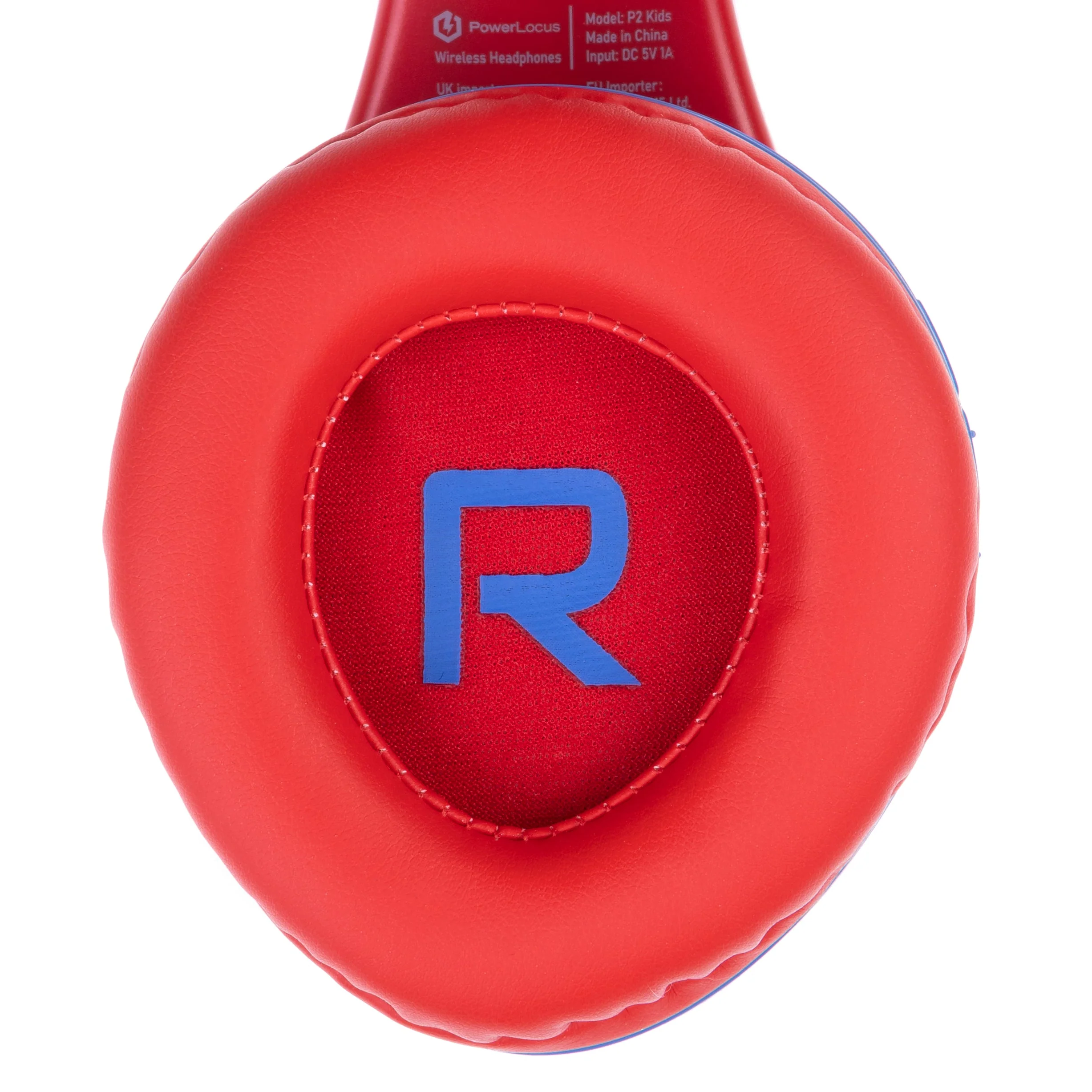 PowerLocus P2 Kids Bluetooth Headphone Angry Birds Edition (Blue/Red) - Image 2