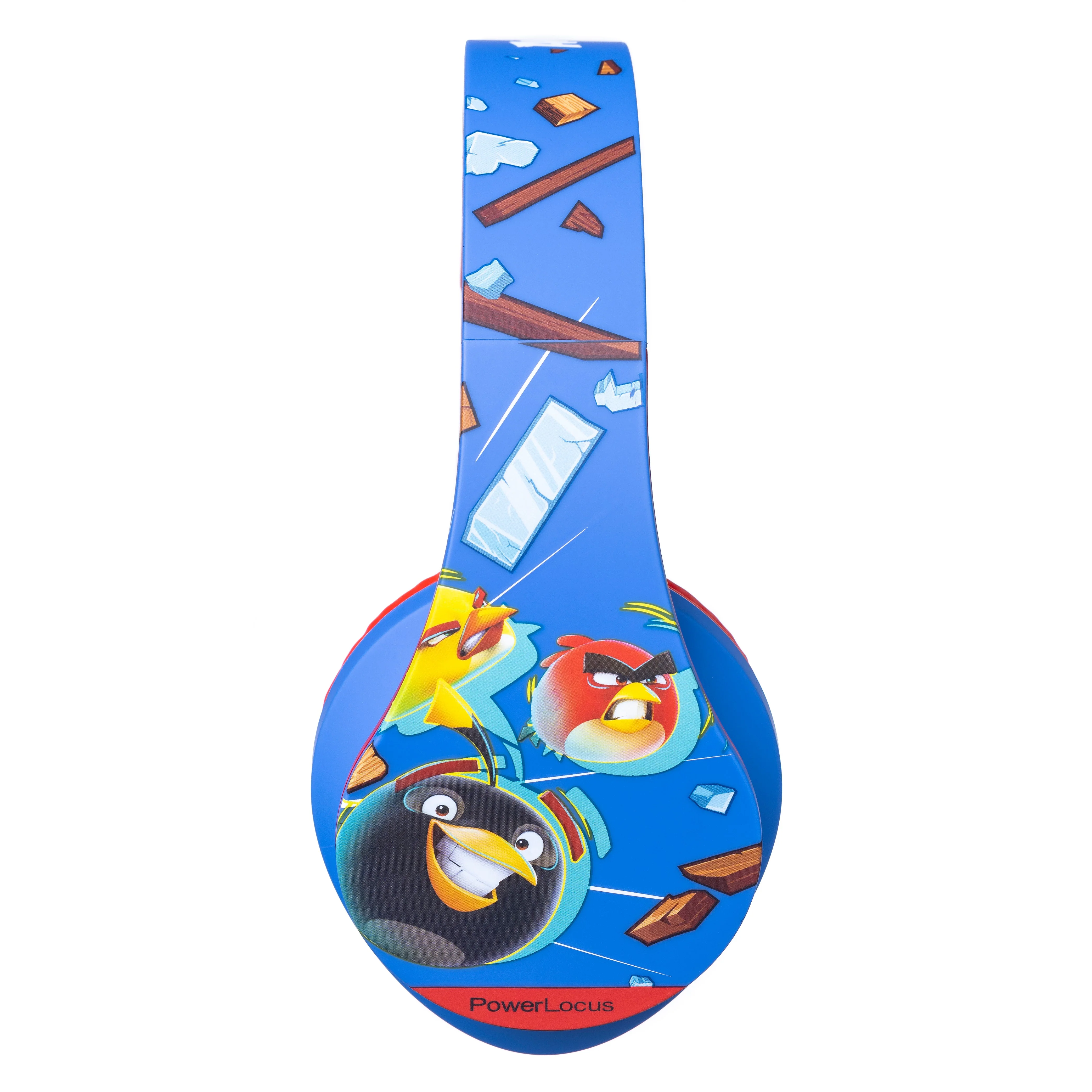 PowerLocus P2 Kids Bluetooth Headphone Angry Birds Edition (Blue/Red) - Image 3