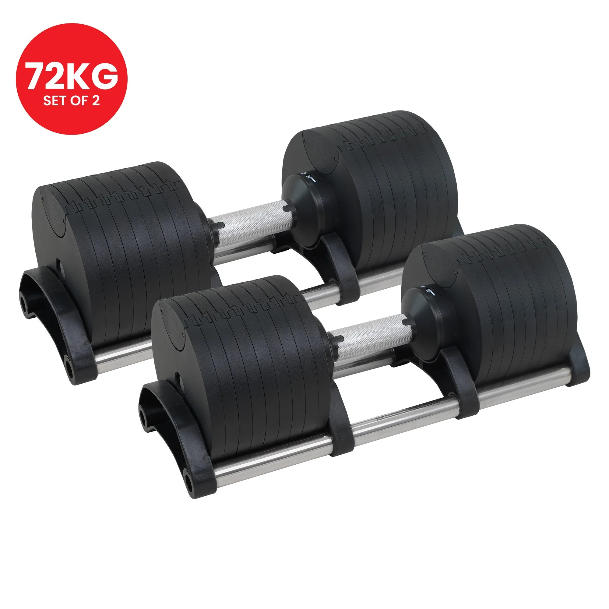 Powertrain 2 x 36kg Eon Dial-Up Adjustable Dumbbell - Image 10
