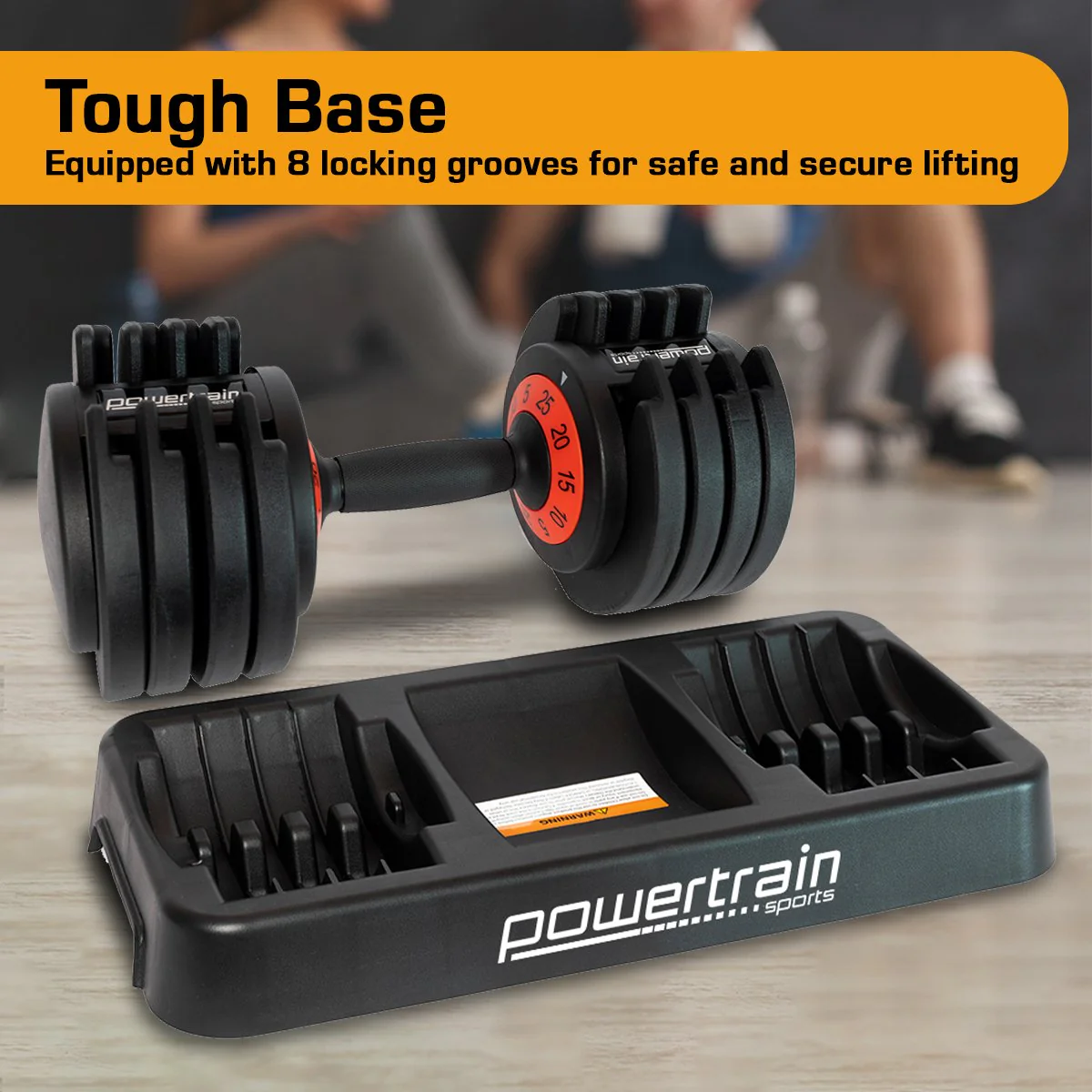 Powertrain 50kg GEN2 Pro Adjustable Dumbbell Set - Image 5