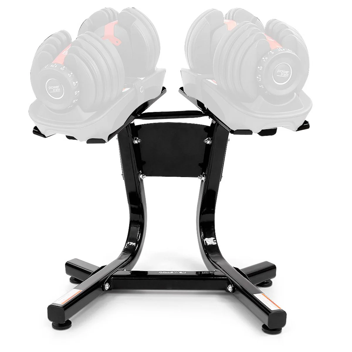Powertrain Adjustable Dumbbells Stand Weight Plates - Image 3