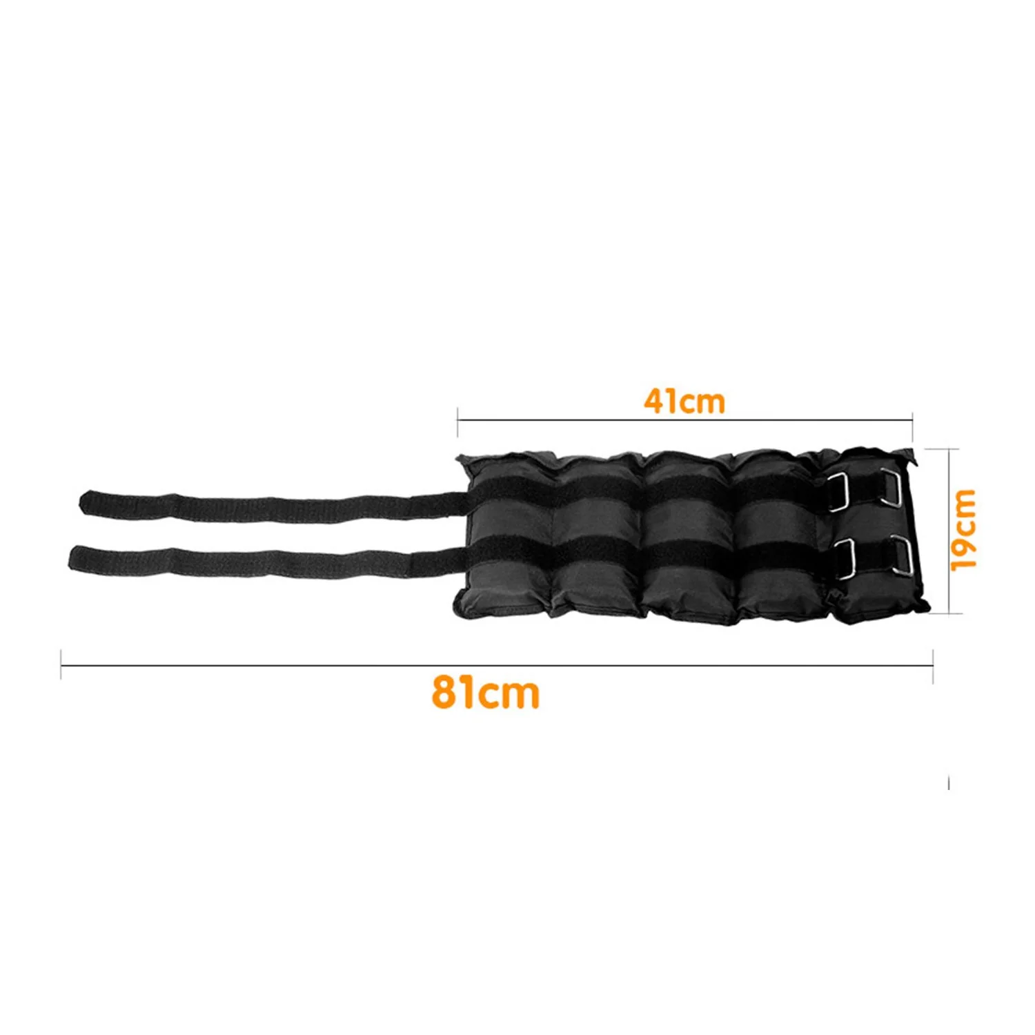 Powertrain Heavy Duty  Adjustable Ankle Weights - 5kg - Image 3