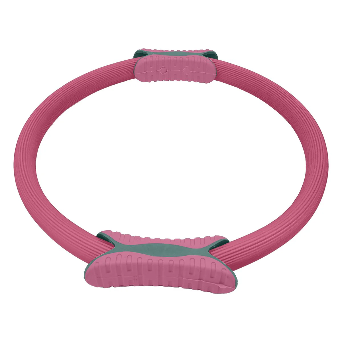 Powertrain Pilates Ring Band Yoga Home Workout Exercise Band - Pink - Image 3