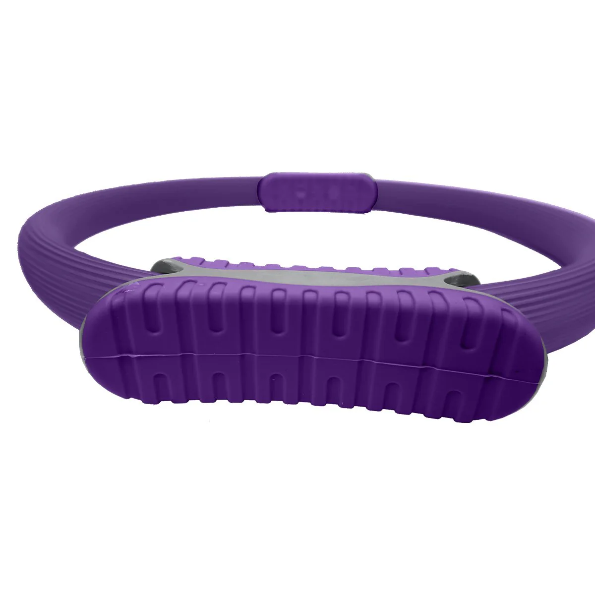 Powertrain Pilates Ring Band Yoga Home Workout Exercise Band - Purple - Image 4