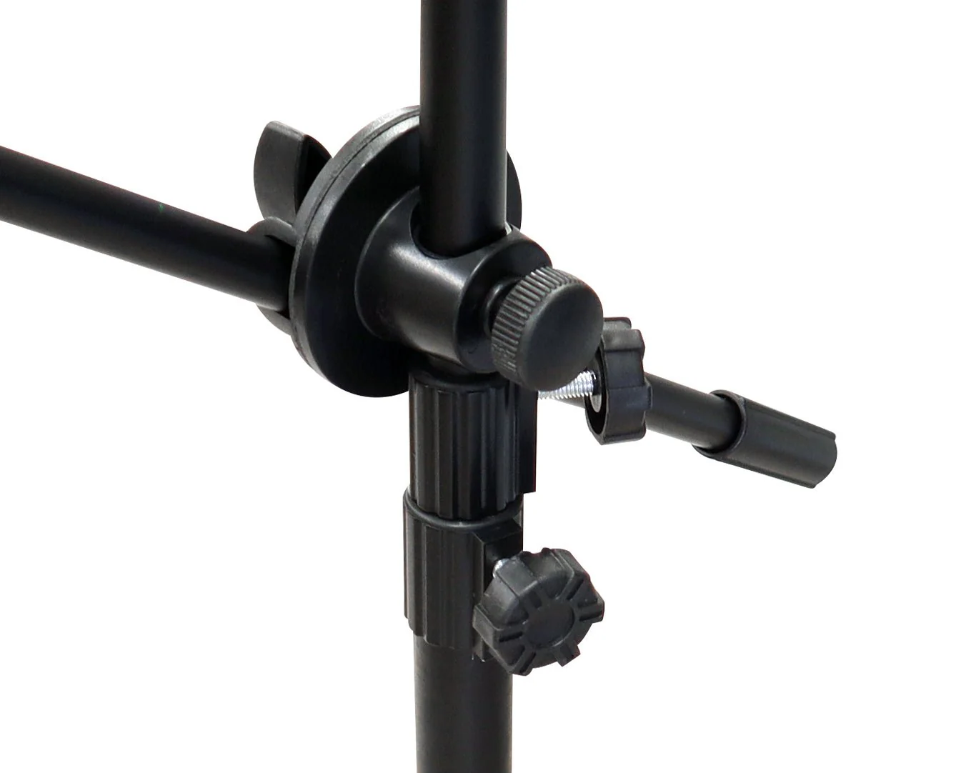 Precision Audio Adjustable Sheet Music Stand with Microphone Boom Arm - Image 2