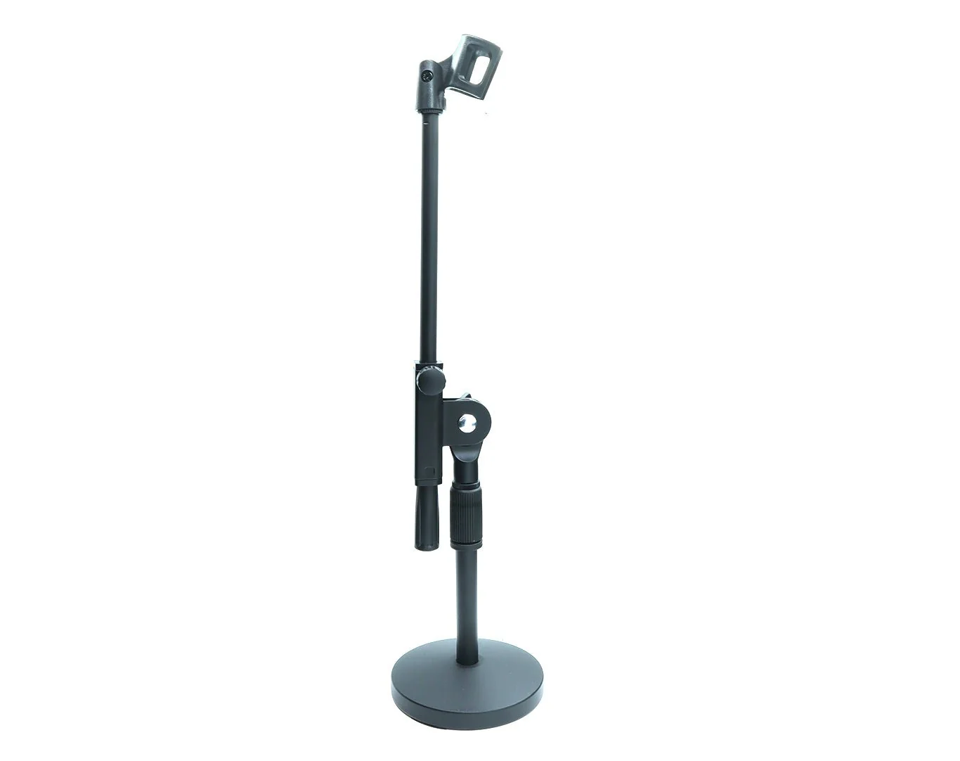 Precision Audio Adjustable Table Top Microphone Stand for Live Recording Mic - Image 2