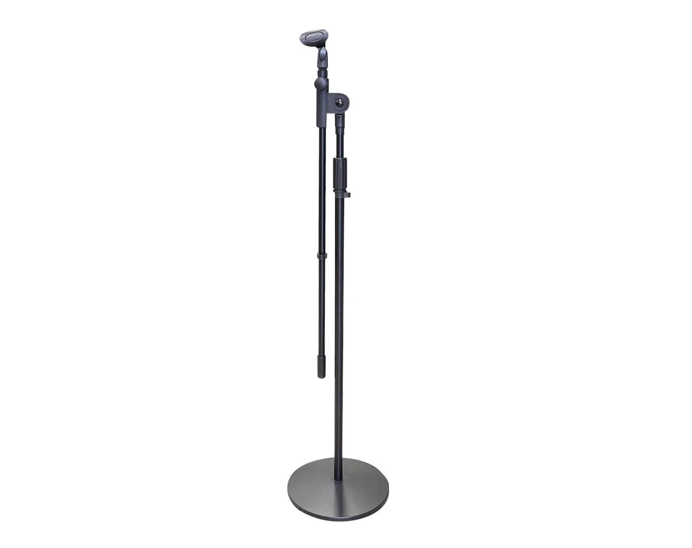 Precision Audio Round Base Adjustable Microphone Stand Heavy Duty - Image 2