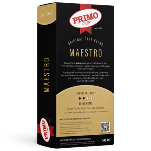 Primo Caffe Maestro Coffee Capsules (6 x 10-Pack) for Nespresso - Image 3
