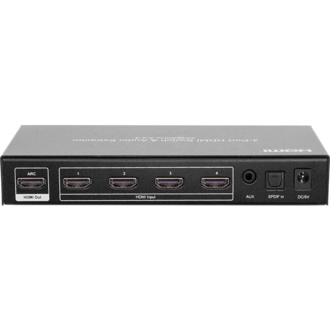 PRO2 4-Way HDMI 2.0 Switch 18Gbps HDR Audio Extraction - Image 2