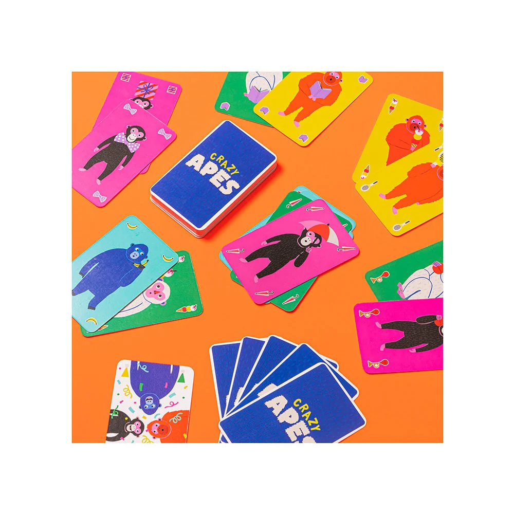 Professor Puzzle Crazy Apes Card Game - Image 2
