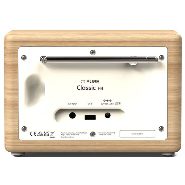 Pure Classic H4 DAB+/FM Radio - Cotton White - Image 5