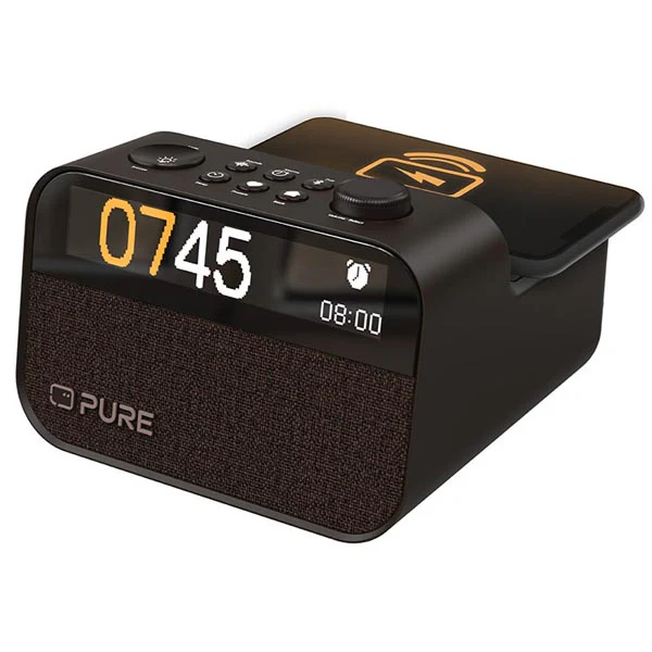 Pure Moment Charge Clock Radio and Sleep Companion - Black - Image 4
