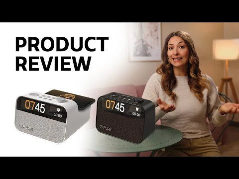Pure Moment Clock Radio and Sleep Companion - Grey - Image 3
