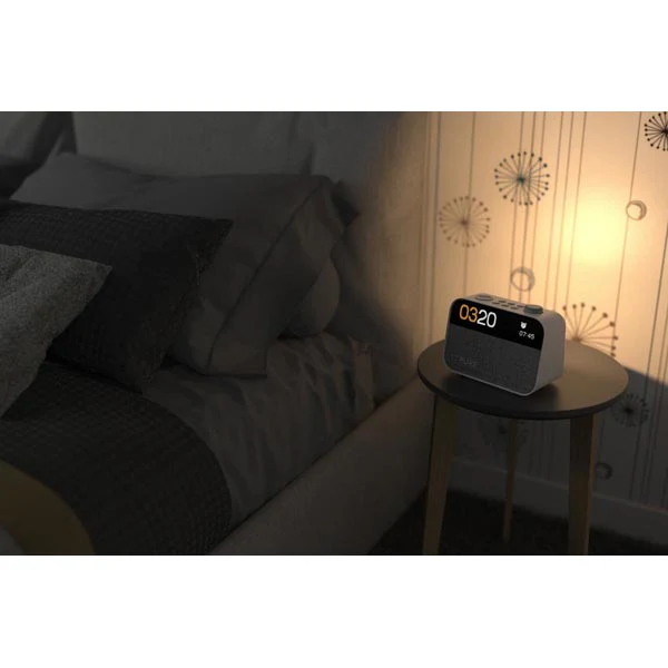 Pure Moment Clock Radio and Sleep Companion - Grey - Image 5