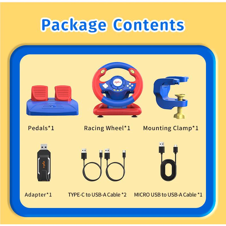 PXN V2 WL Wireless Steering Wheel for Nintendo Switch 2 - Image 14