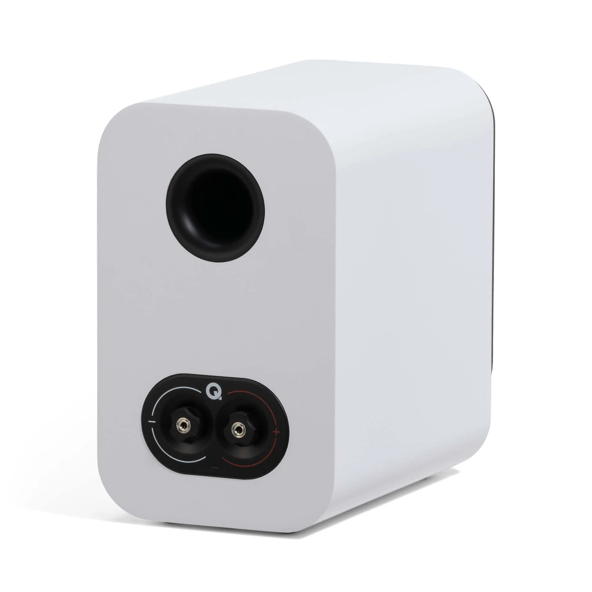 Q Acoustics 3010c Bookshelf Speakers Satin White Pair - Image 3