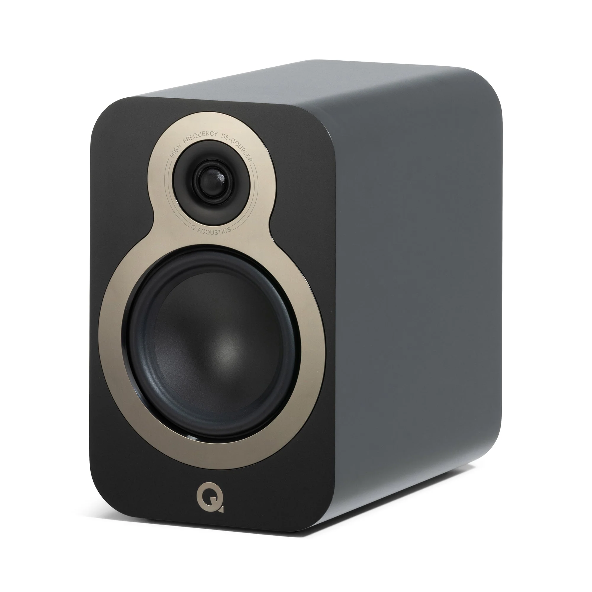Q Acoustics 3020c Standmount Speakers Satin Black Pair - Image 2
