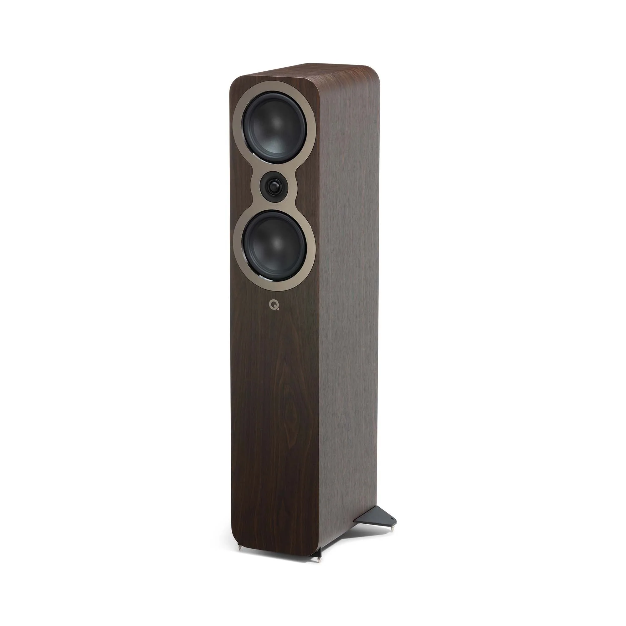 Q Acoustics 3050c Floorstanding Speakers Walnut Pair - Image 2