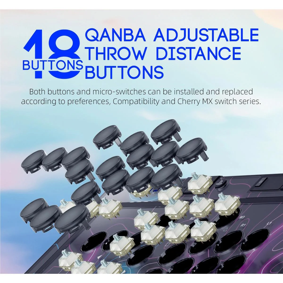Qanba Sapphire Leverless Arcade Controller - Image 3