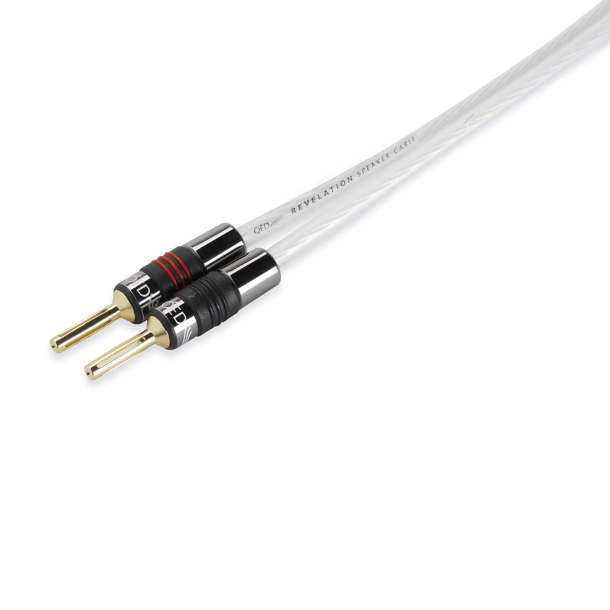 QED Revelation Speaker Cable Banana to Banana 2.0M - Image 2