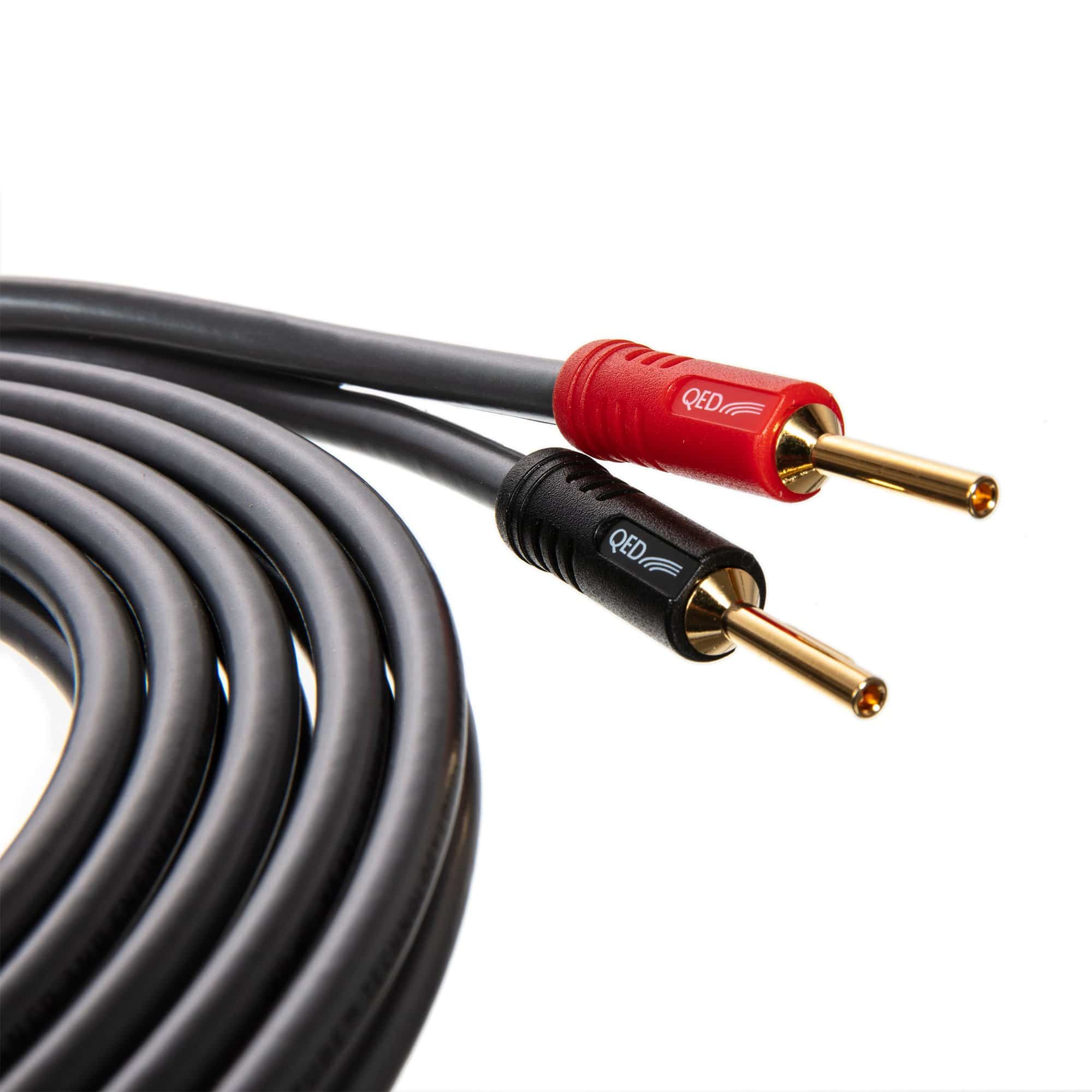QED XT40i Speaker Cable Banana to Banana 5.0M - Image 2