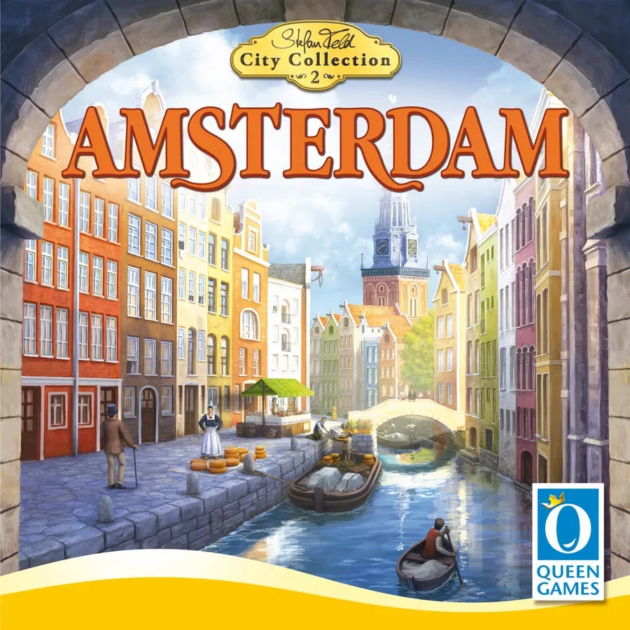 Queen Games Stefan Feld City Collection 2 Amsterdam Essential Edition Game - Image 2