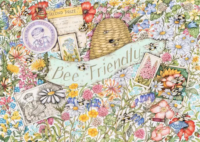 Ravensburger 1000pc Bee Friendly Puzzle - Image 2