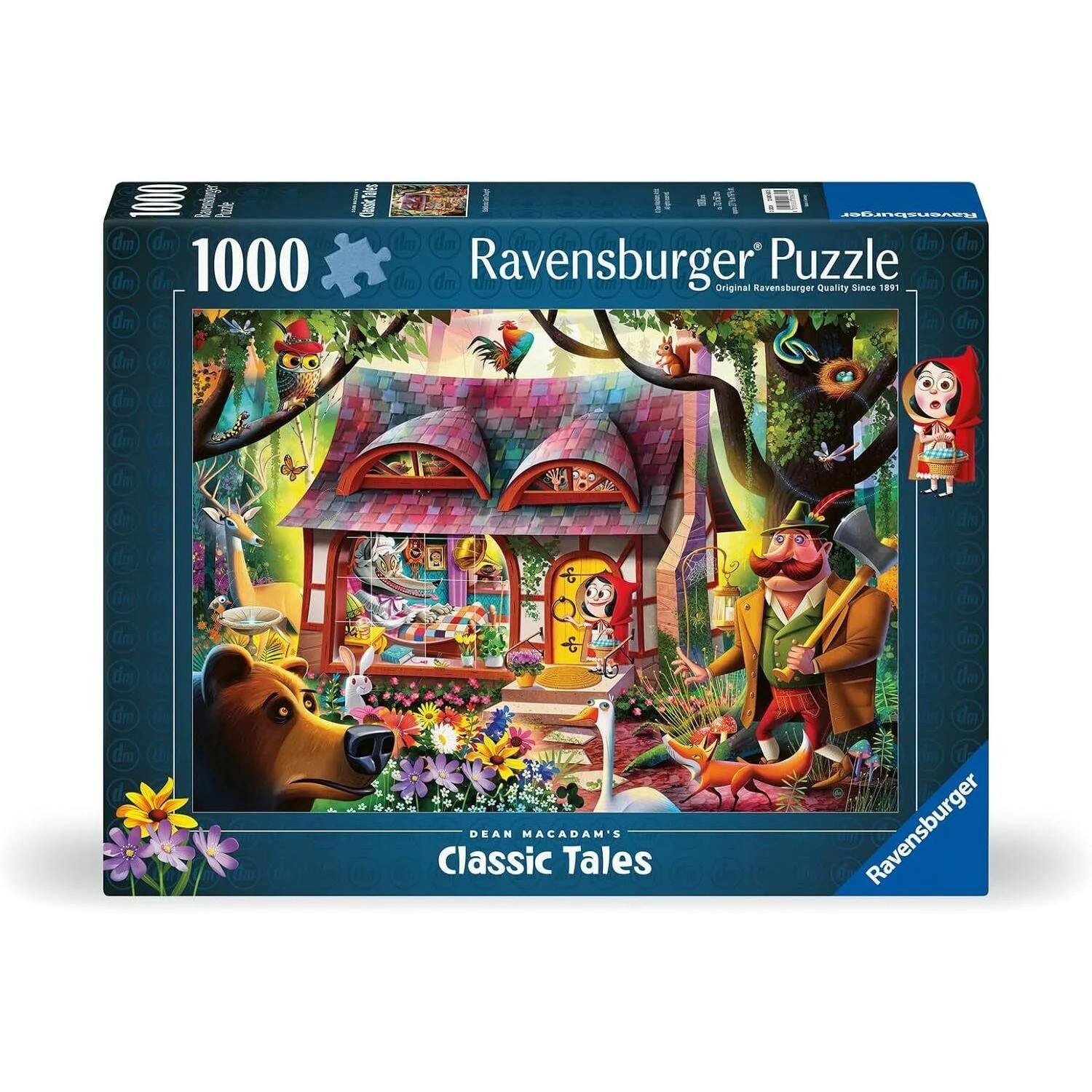 Ravensburger 1000pc Come In Red Riding Hood Puzzle - Image 2