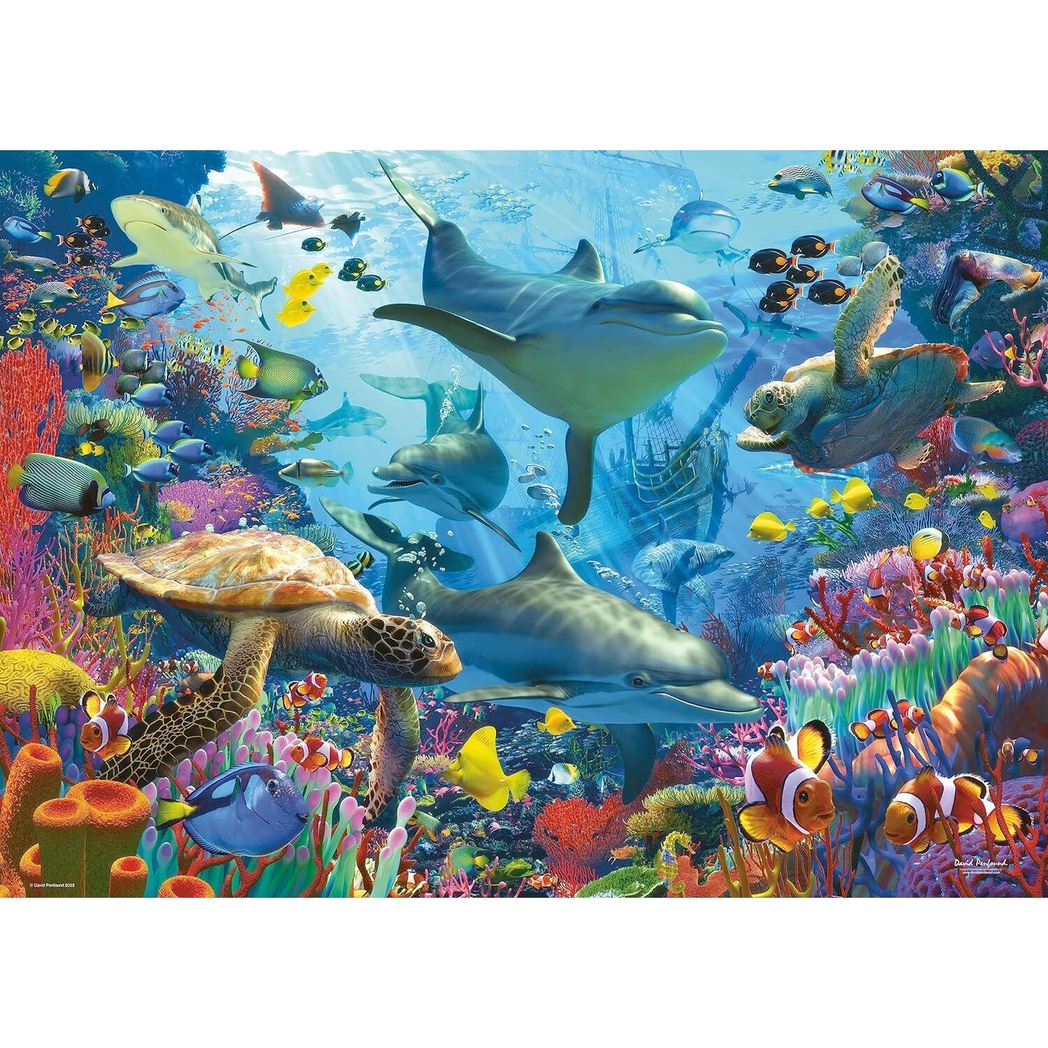 Ravensburger 1000pc Coral Retreat Puzzle - Image 2