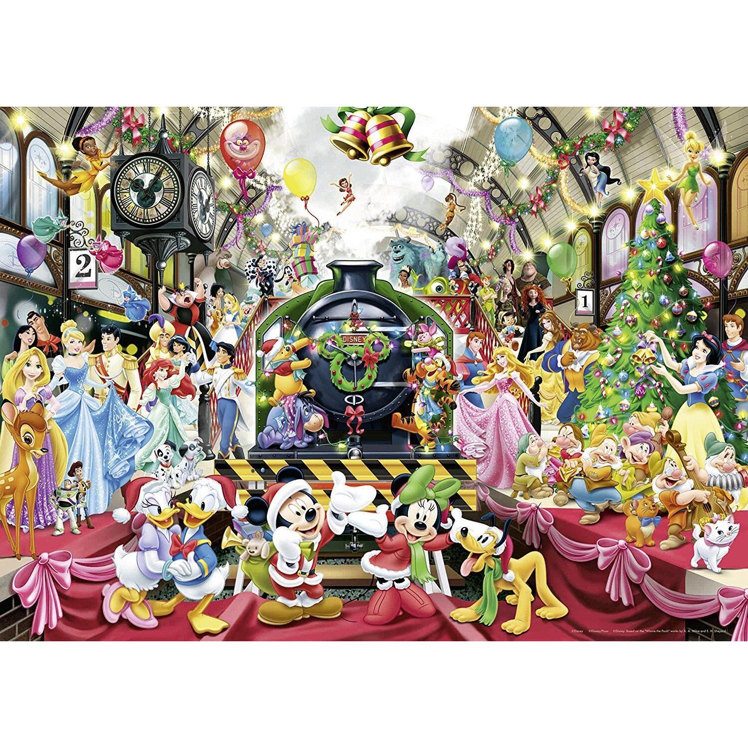Ravensburger 1000pc Disney All Aboard for Christmas Puzzle - Image 2