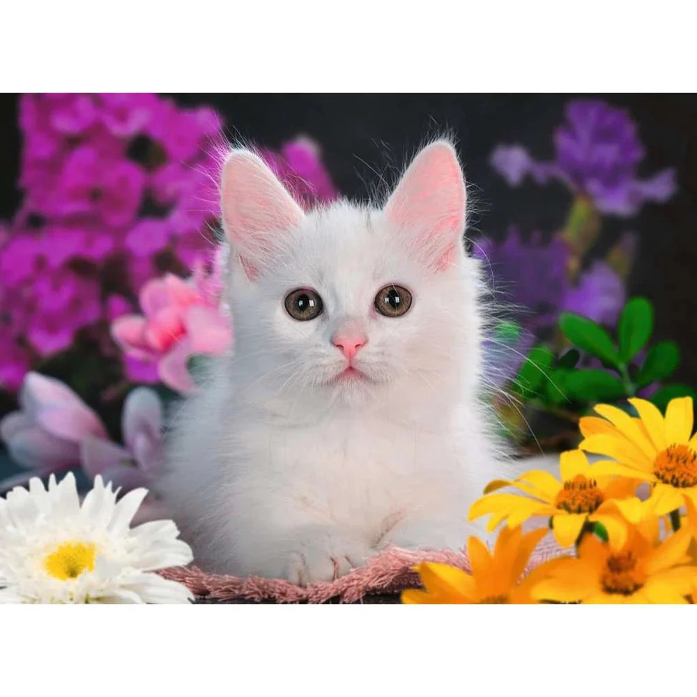 Ravensburger 100pc Glitter Cat Puzzle - Image 2