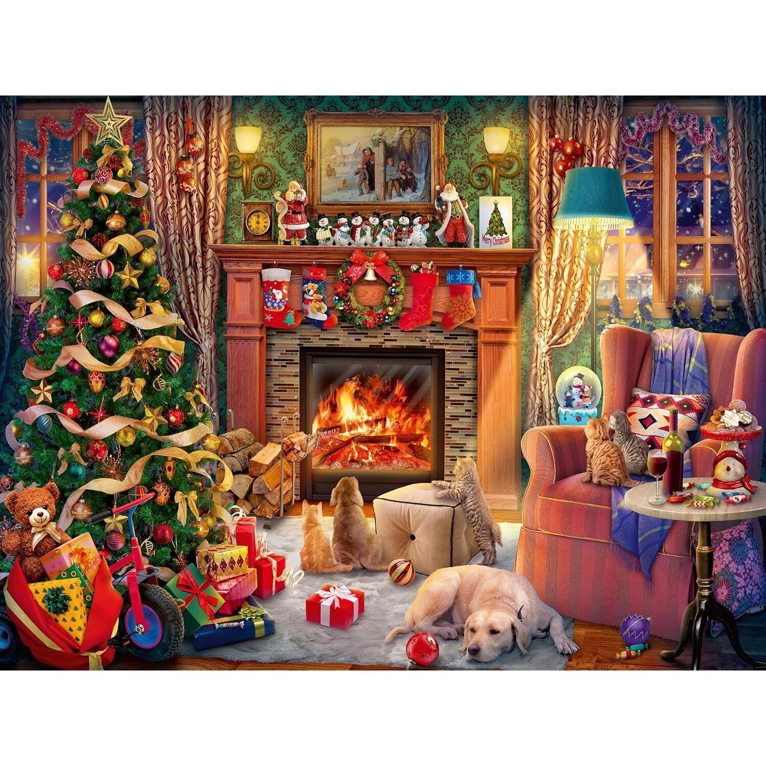 Ravensburger 1500pc Christmas Eve Puzzle Puzzle - Image 2