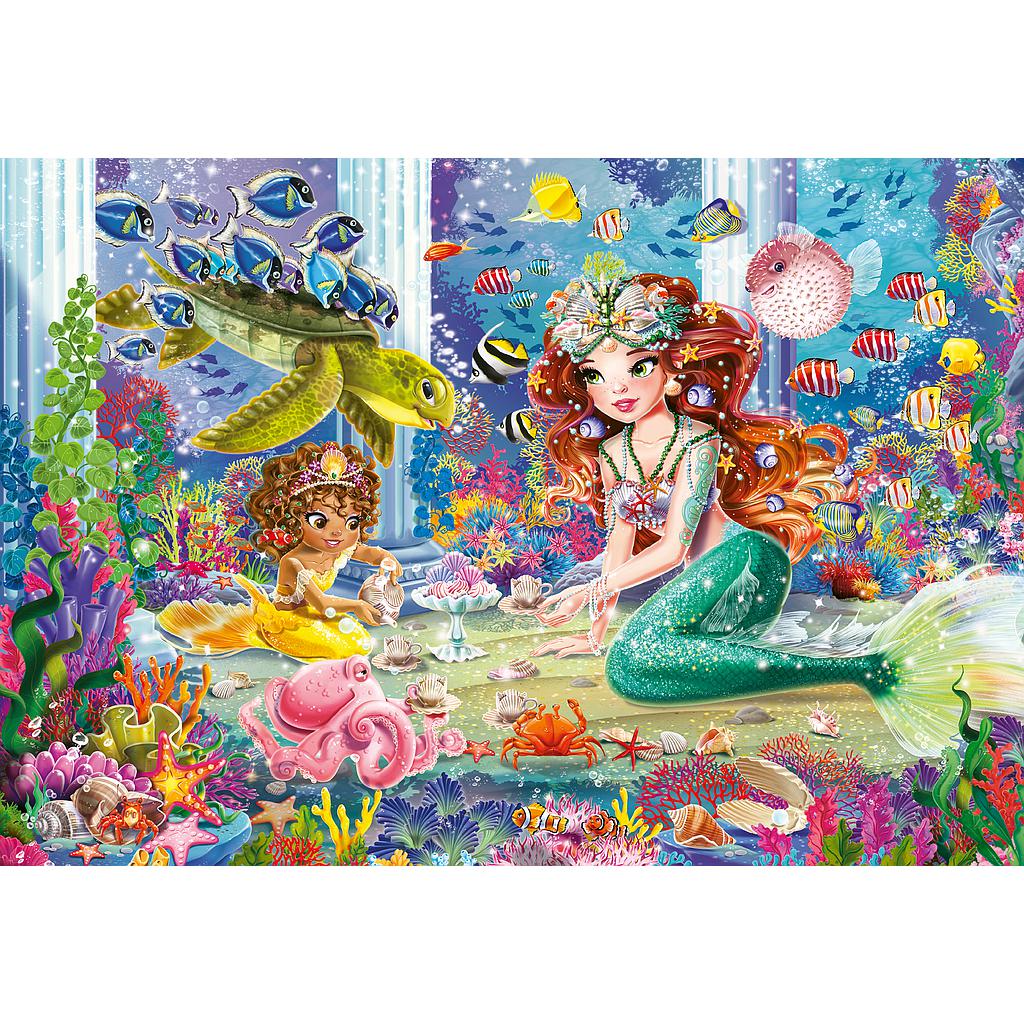 Ravensburger 2x24pc Mermaid Tea Party Puzzle